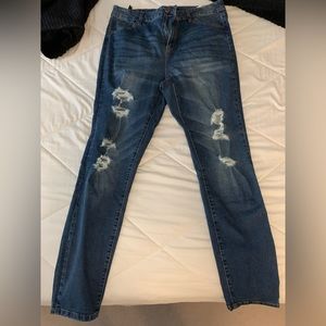 Ladies jean - blue - size 16 high waisted